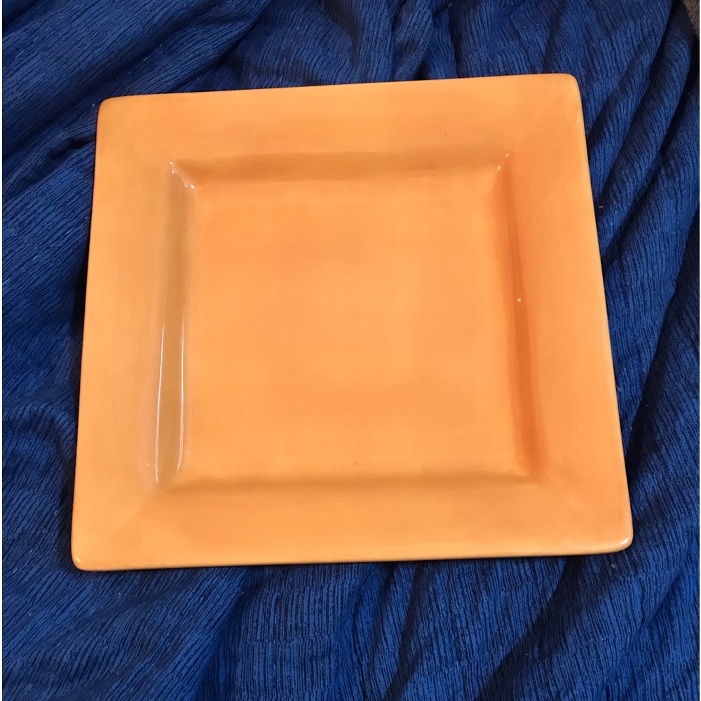 Tray or platter Orange
